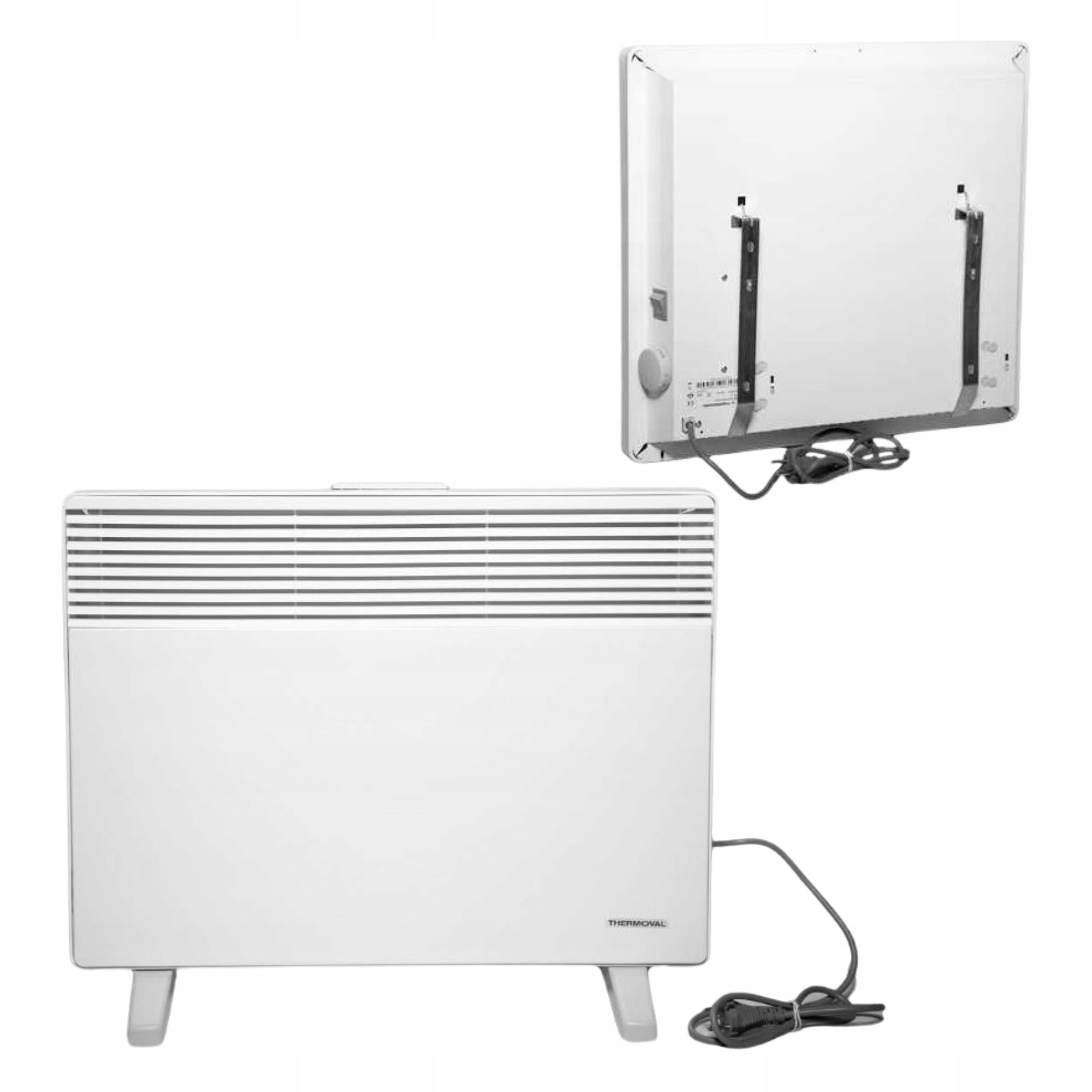 Elektrický konvektorový ohrievač Thermoval 2000 W biely