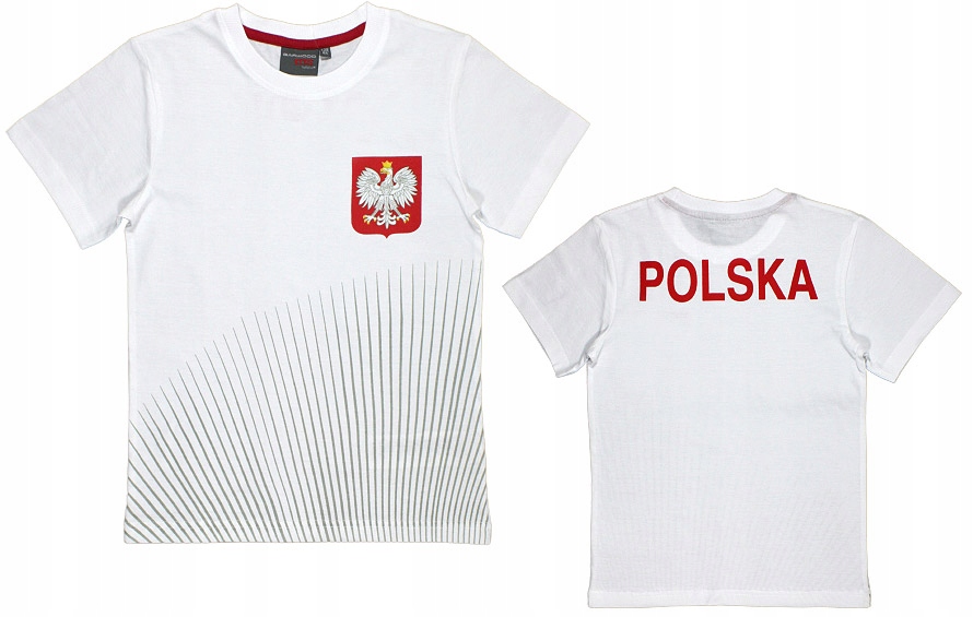 

Koszulka Kibica Polska T-shirt z Orłem 146