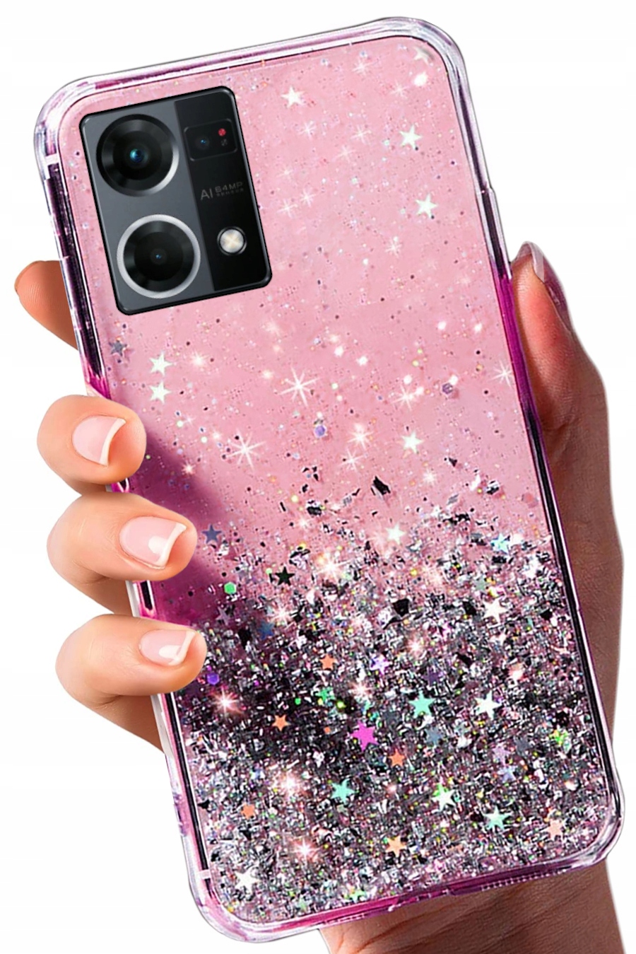 

Etui Glitter Brokat Case Do Oppo Reno 7 4G