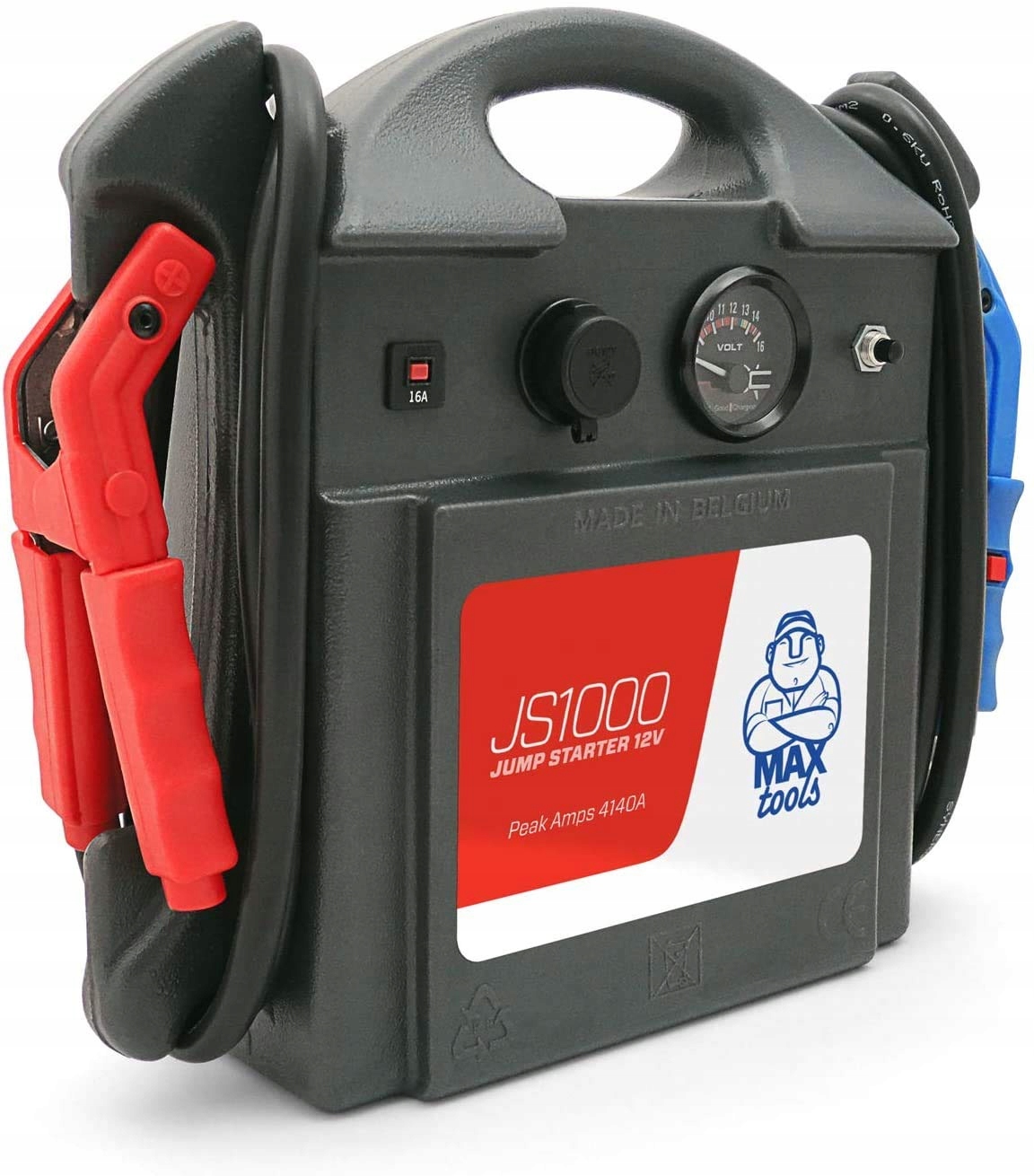 Automobilový štartér Booster Maxtools JS1000 1380A Starter 12V