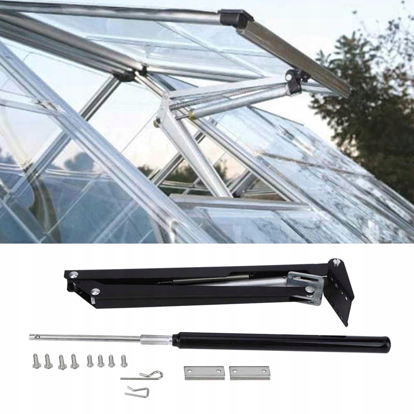 Otwieracz do okien szklarni z pojedynczą Szerokość 10 m