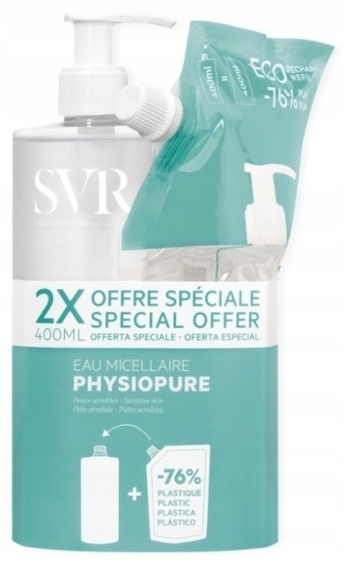 Svr Physiopure płyn micelarny Eco-Refill 400 ml 400 ml