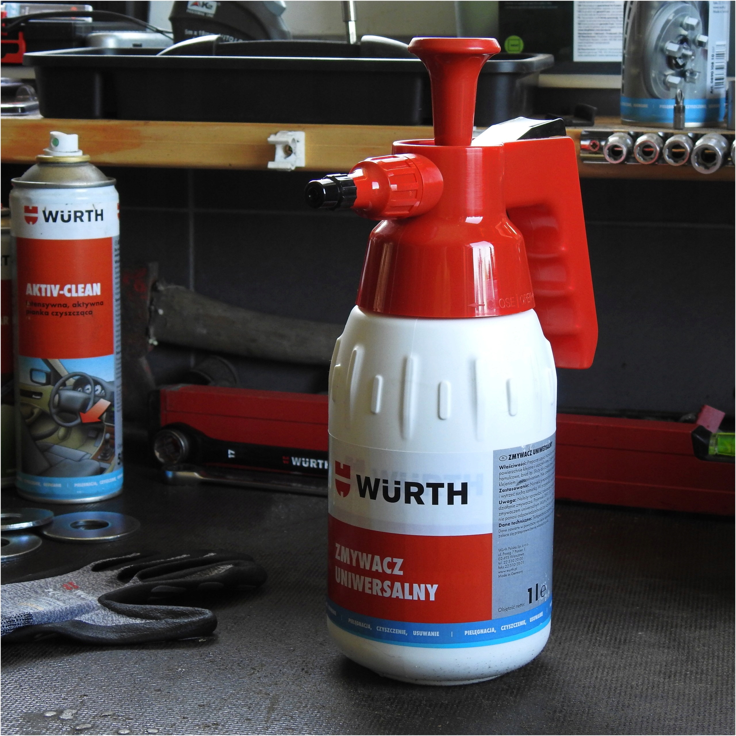 WURTH Spryskiwacz z pompką do ZMYWACZA UNIWERSALNEGO 1L Rodzaj butelka z atomizerem