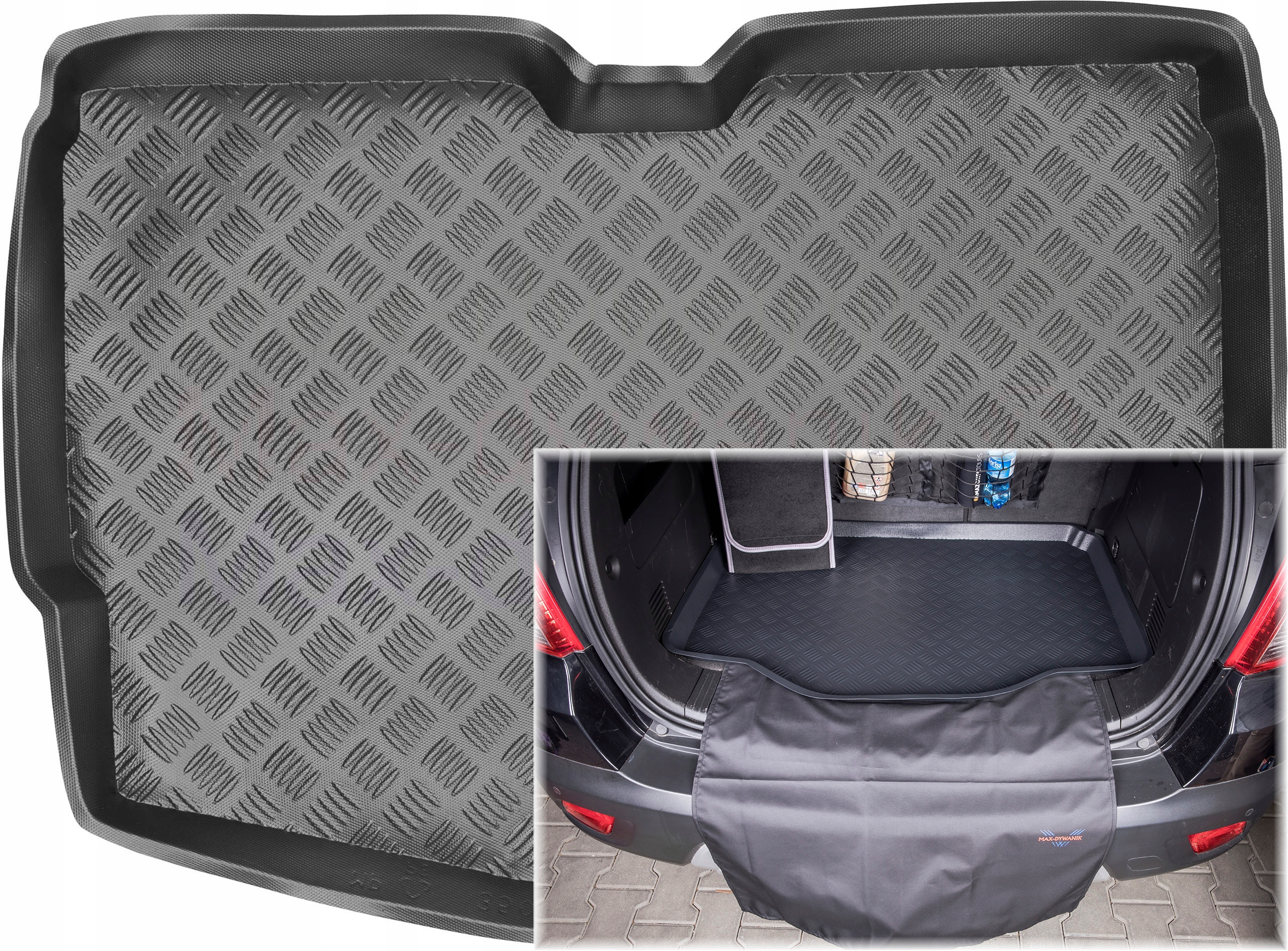 Nissan Note II Hatchback od roku 2013 – rohož kryt nárazníku