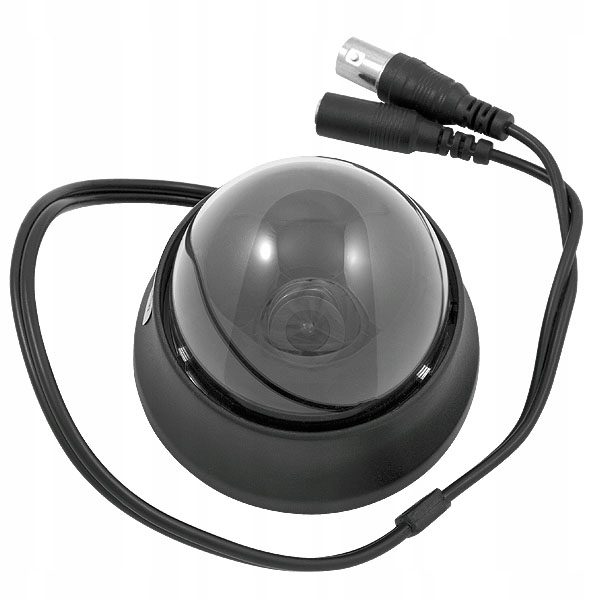 MINI KAMERA KOPUŁKOWA 420 TVL CCD, PAL, CIEMNA Marka Inna