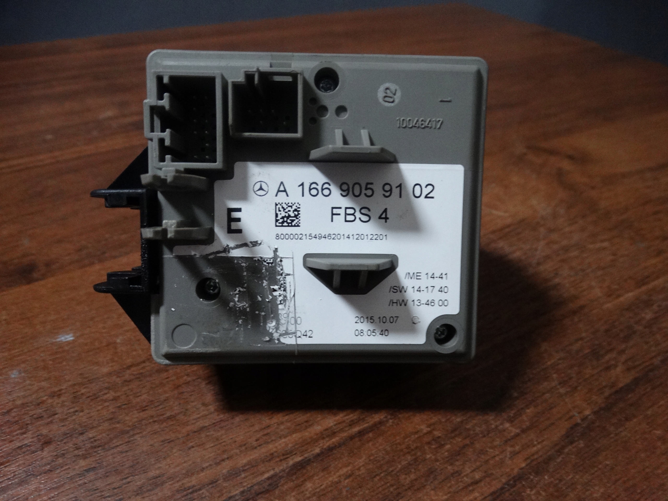 IDEALNA ignition STACJA MERCEDES W166 1