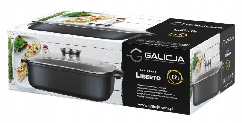 

Brytfanna Aluminium garnek 7,2 L z dozownikiem