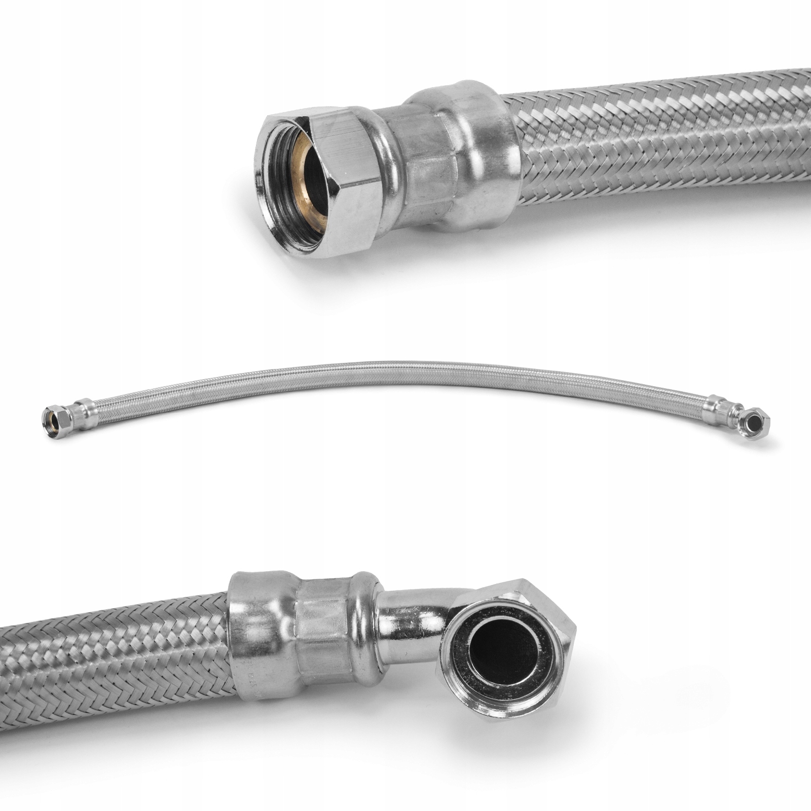 WĄŻ DN13 NAK-NAK 3/4''x KOLANKO 3/4'' 200cm