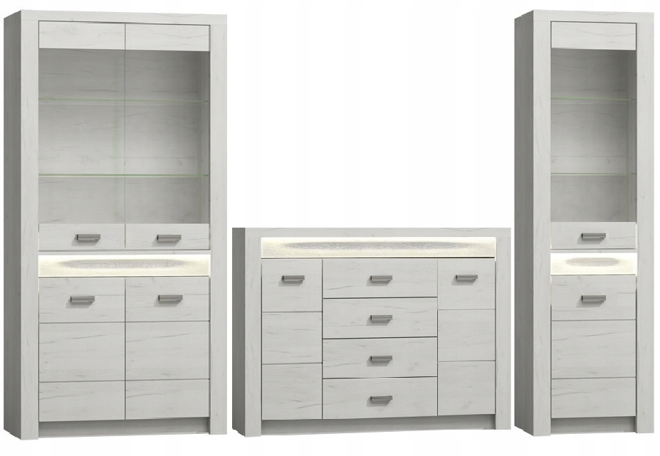 witryna słupek regał szybą zamykany Indianapolis 4 Marka Jarstol