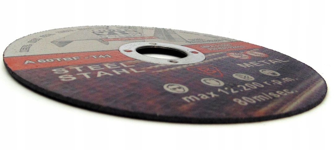 50 X TARCZE TARCZA DO CIĘCIA METALU STALI INOX 125 MM X 1,0 MM Marka Inter-Vis