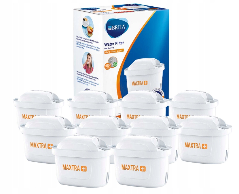 

Brita Maxtra+ filtry do twardej wody 10 sztuk