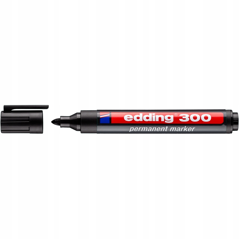 

Marker permanentny Edding 300 okrągły czarny