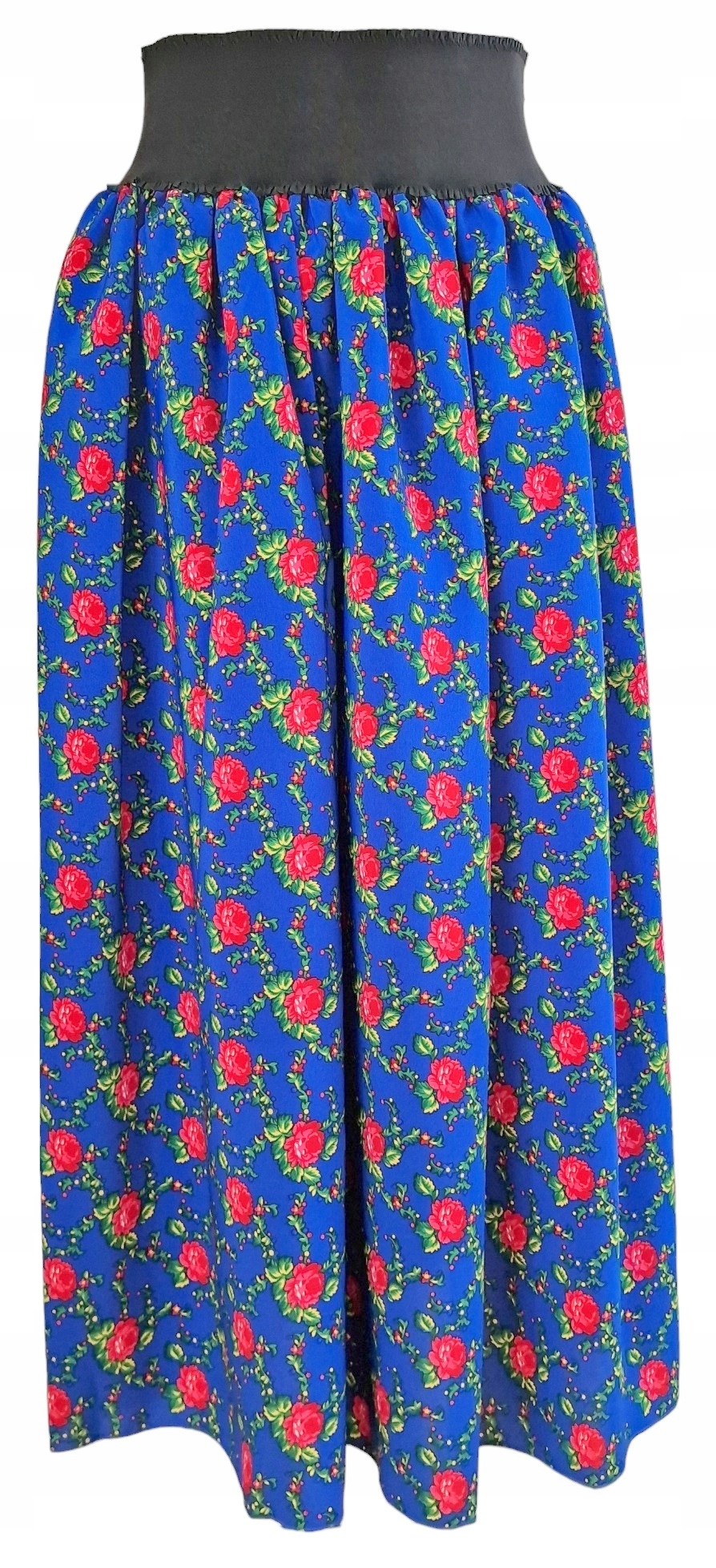Dlouhá horalská Sukně s květinami Krakowska *FolkStyle* M
