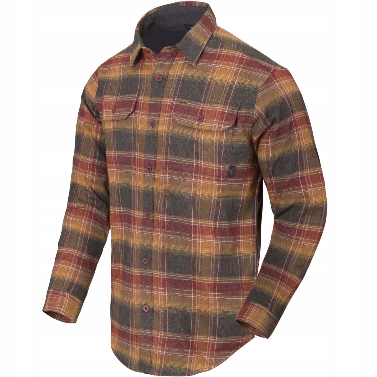 Koszula Helikon Greyman Shirt - Amber Plaid S Rękaw długi rękaw