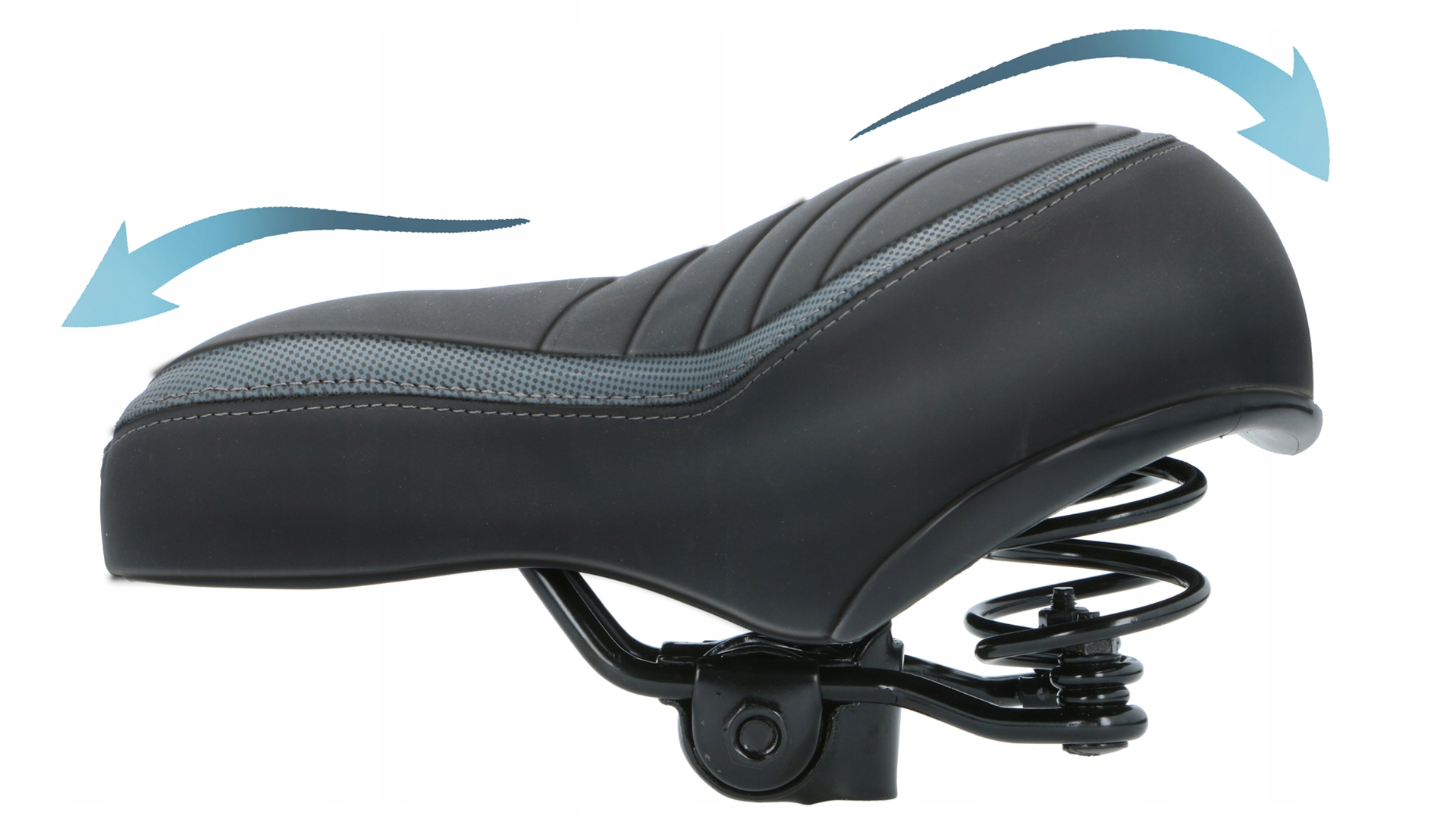 DUNLOP SIODEŁKO ROWEROWE MIĘKKIE NA SPRĘŻYNACH Długość 250 mm