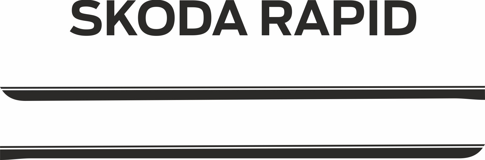 Samolepky Škoda Rapid 01