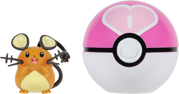 POKEMON FIGURKA DEDENNE I LOVEBALL CLIP 'N' GO PKW3138