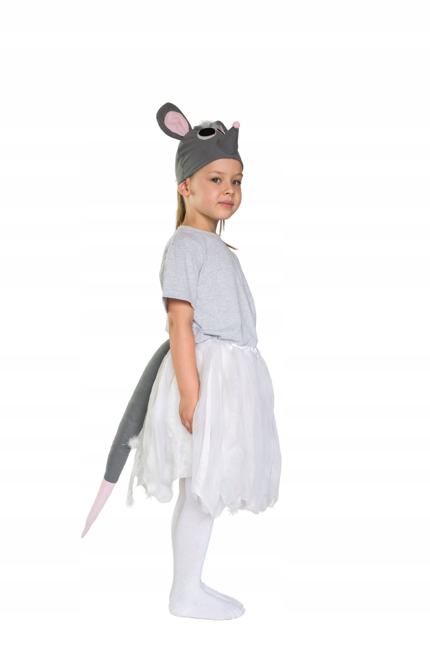 Mysz strój czapka z ogonem Marka bez marki