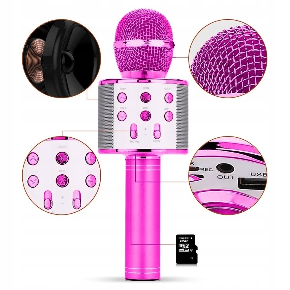 Mikrofon MAXSELL MIKROFON DO ŚPIEWANIA NA IMPREZY Marka MAXSELL