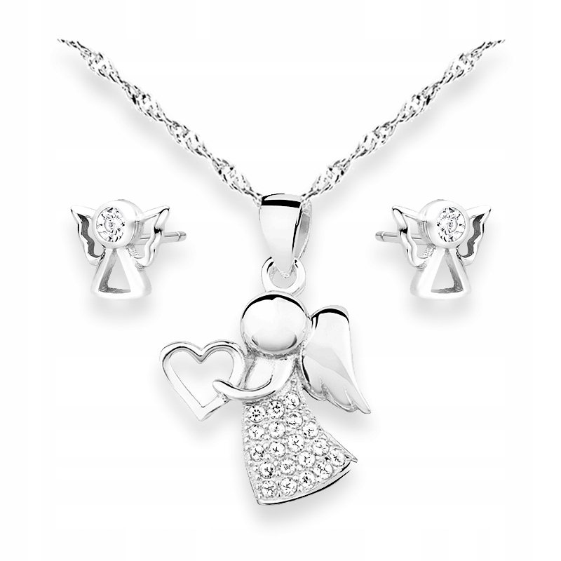 PAMIĄTKA CHRZTU CHRZEST ŚWIĘTY SW ANIOŁKI ZESTAW ! Kod producenta Prezent na Chrzest AmicoPrint-KPS-C47