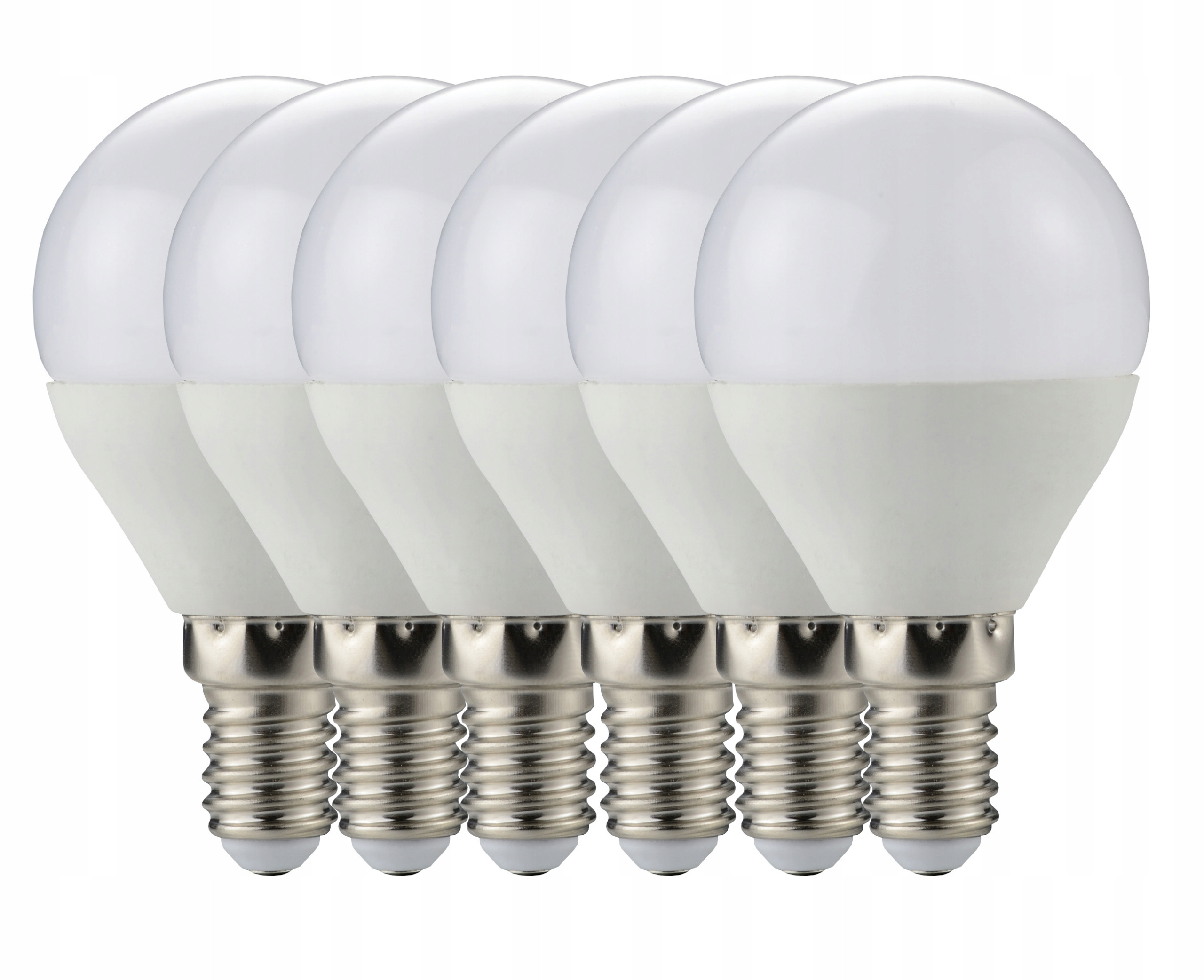 

6x żarówka Led E14 G45 3W kulka 270lm zimna