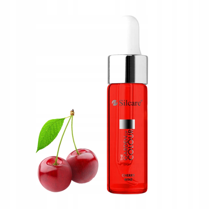 

Oliwka Do Skórek Silcare Z Pipetą Cherry Wine