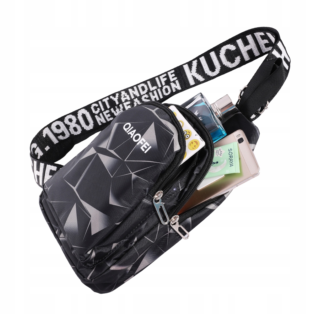 PLECAK NA JEDNO RAMIĘ SPORTOWY WYCIECZKOWY MIEJSKI MŁODZIEŻOWY SOLIDNY Model Plecak na jedno ramię