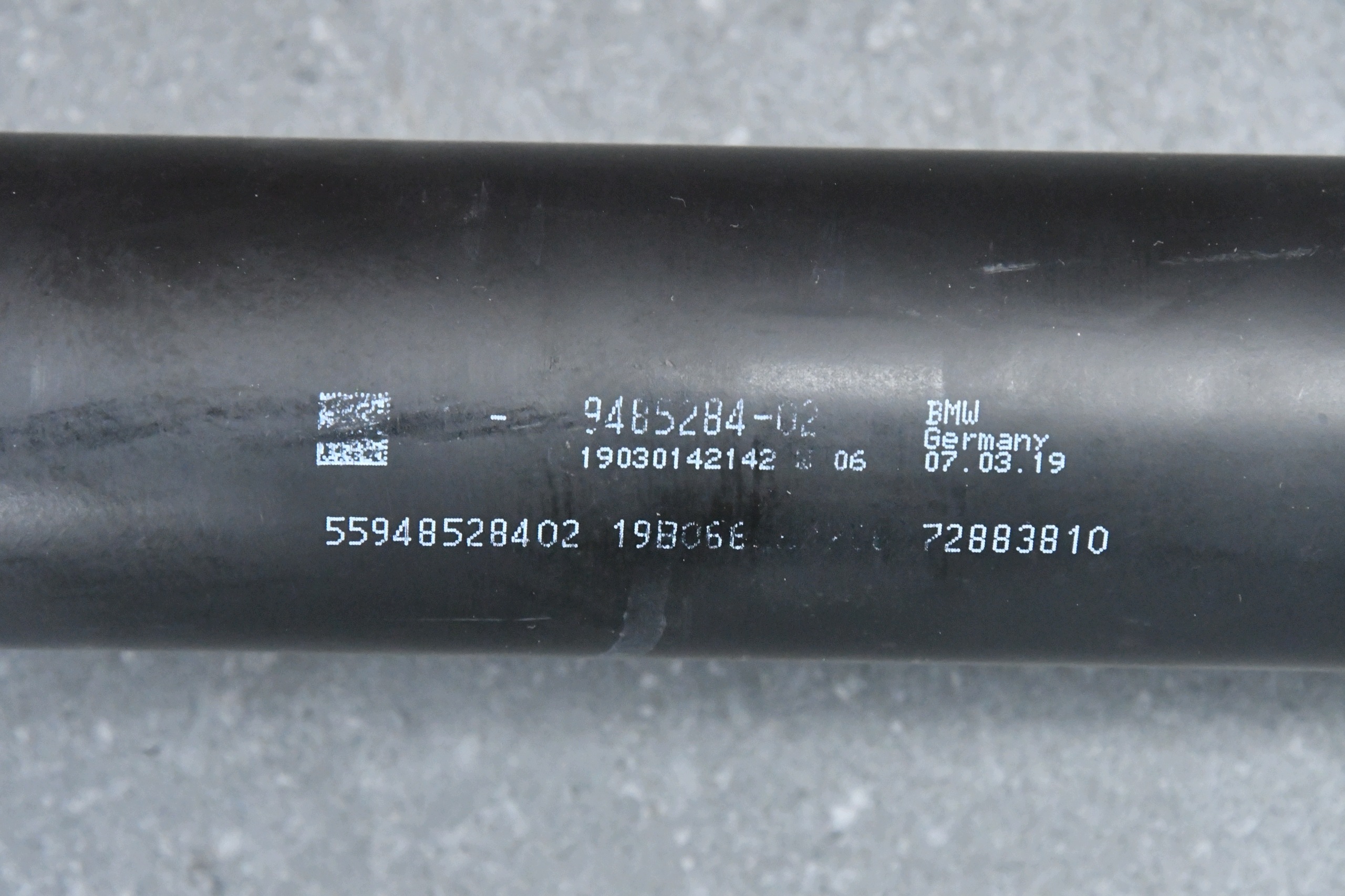 cardan BMW 3 G20 G21 4 G22 G23 G26 9485284 13666km