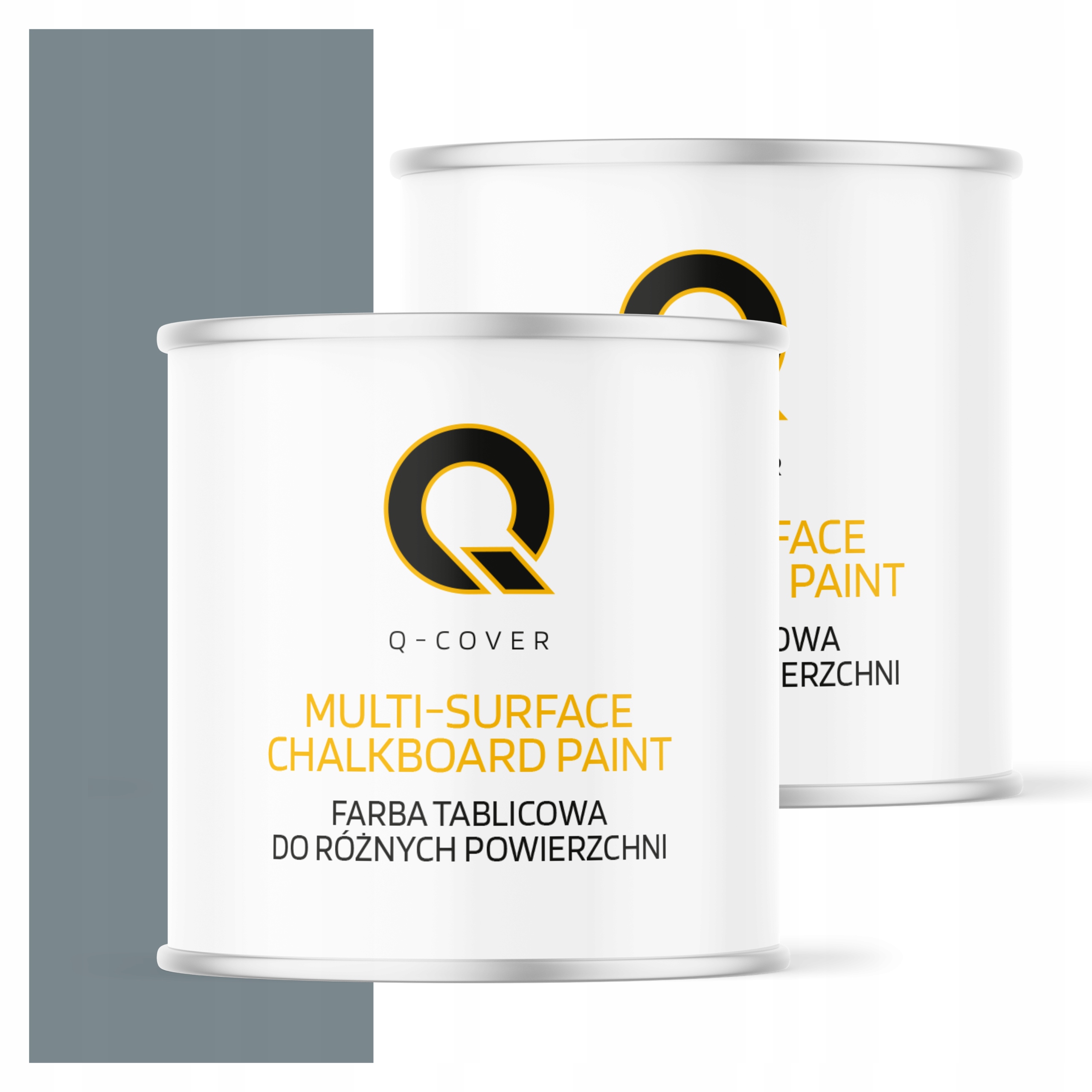 Dekoratívna tabuľová farba Dobre kryjúca 2,5L Veverička Šedá RAL7000 Mat