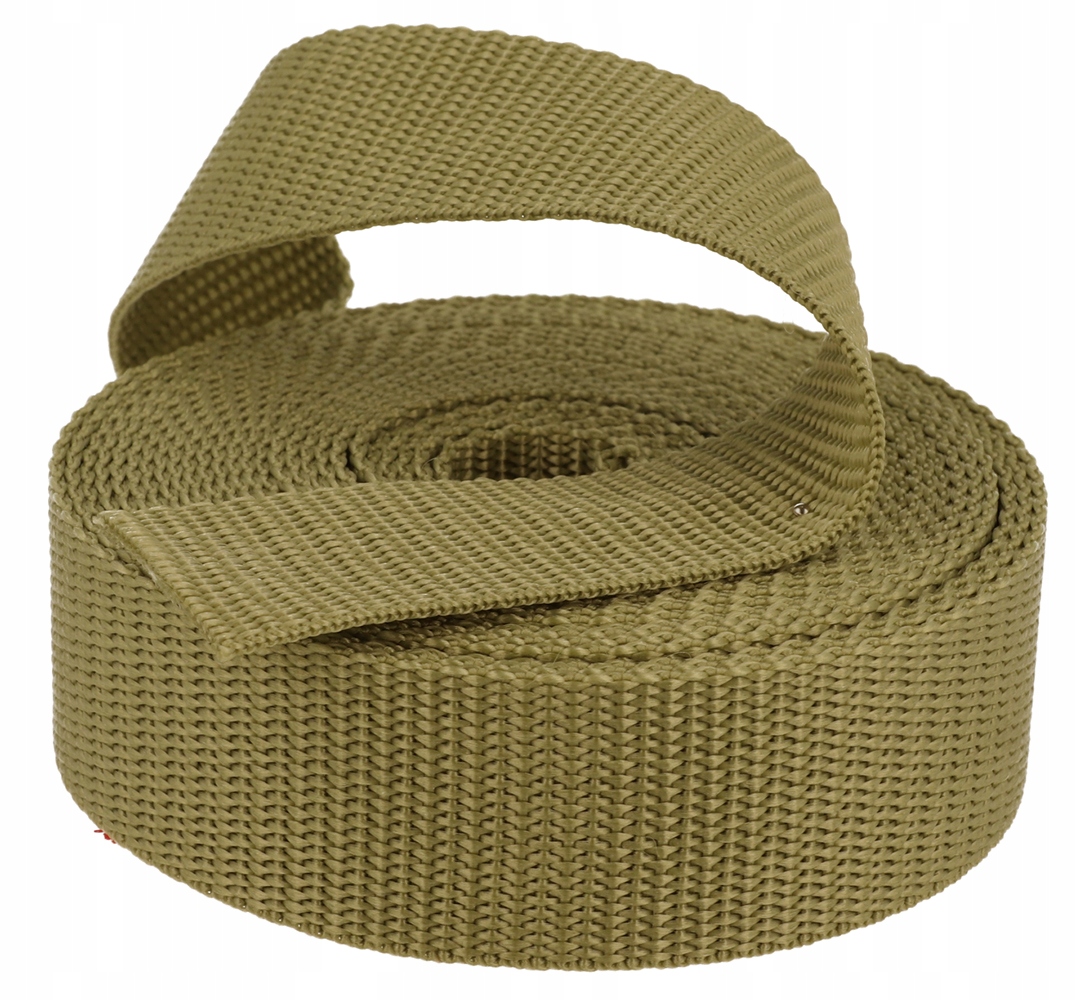 Popruh 40mm Parciální tloušťka 1,35mm Oliva 50 metrů