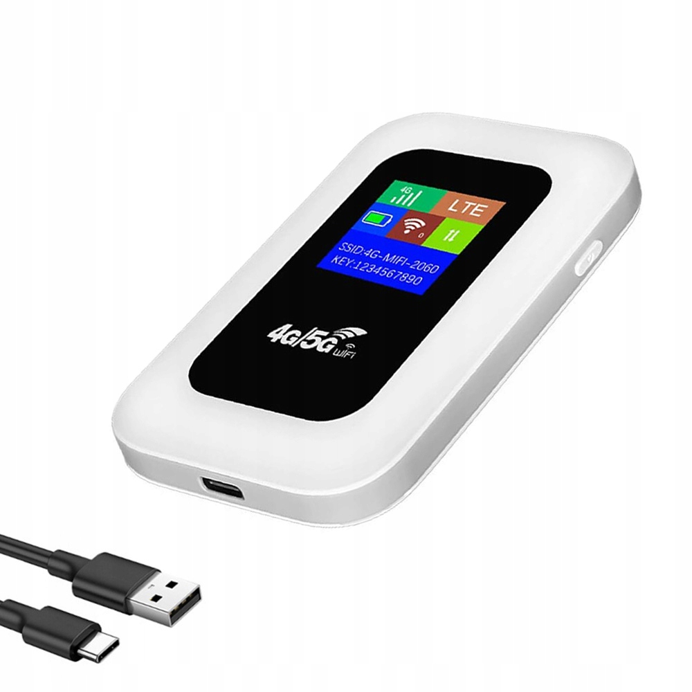 PRZENOŚNY MOBILNY ROUTER WIFI 4G LTE NA KARTĘ SIM 150MBPS BEZPRZEWODOWY