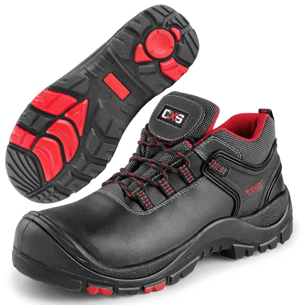 Buty Męskie Półbuty Robocze Skórzane Bez Metalu Cxs Rock Ore S3 43