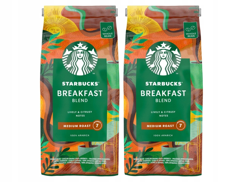 Kawa ziarnista Starbucks Breakfast Blend 2 x 450 g