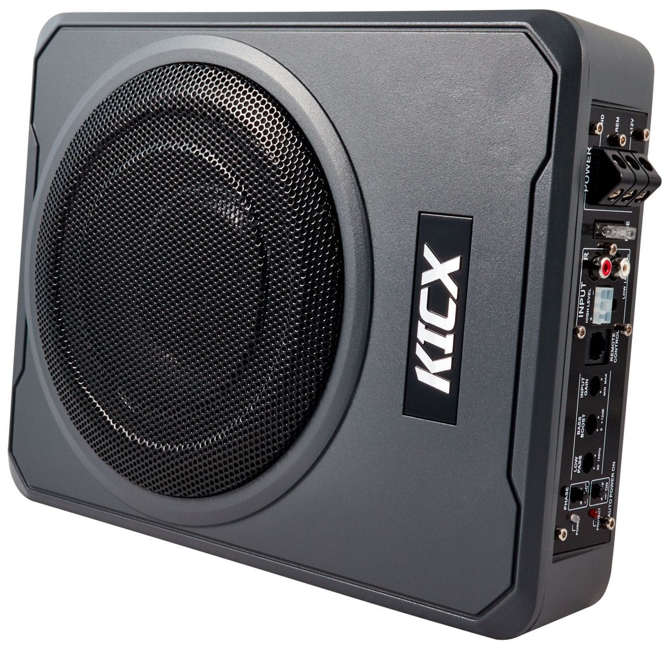 Kicx Q200BA Subwoofer Do Auta Aktivovaný Pod Sedadlo 300WRMS Pilot