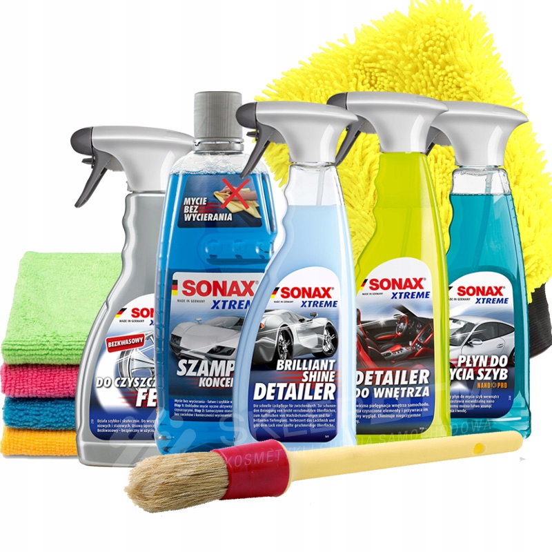 Sonax sada kozmetických prípravkov na detailing 3,5L Darček