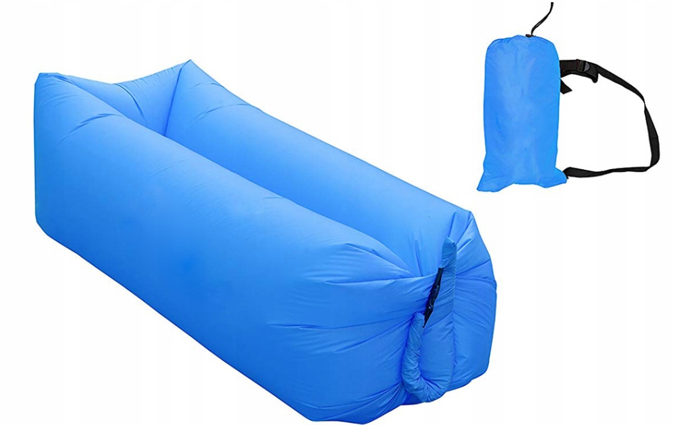 NADMUCHIWANA ROZKŁADANA SOFA LAZY BAG NA PLAŻE LEŻAK MATERAC Model Lazy Bag