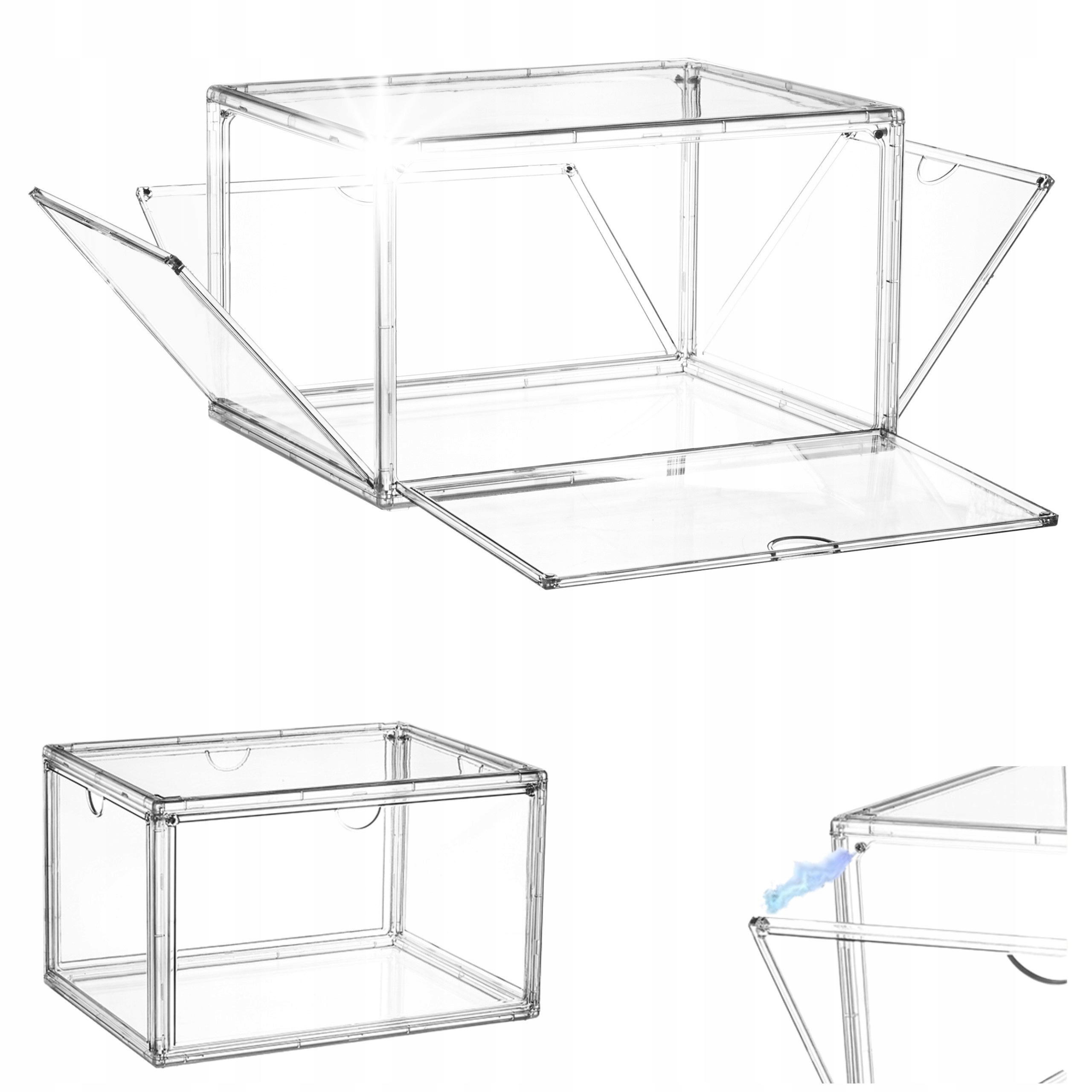 Vitrína Sběratelská Premium na figurky hračky do obchodu kanceláře 4 dveře