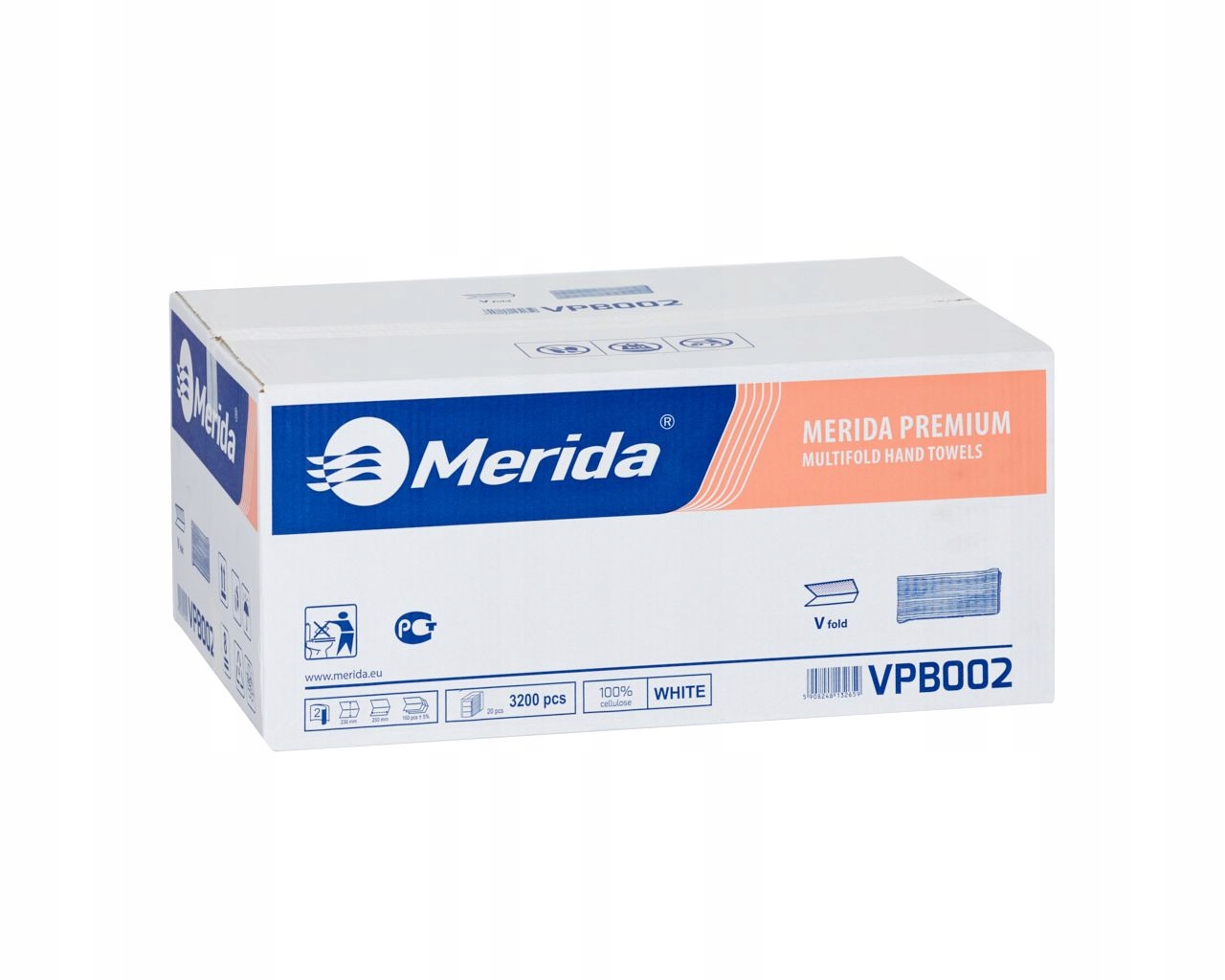 

Merida Ręczniki Papierowe Zz Grube 2 Warstwy Białe