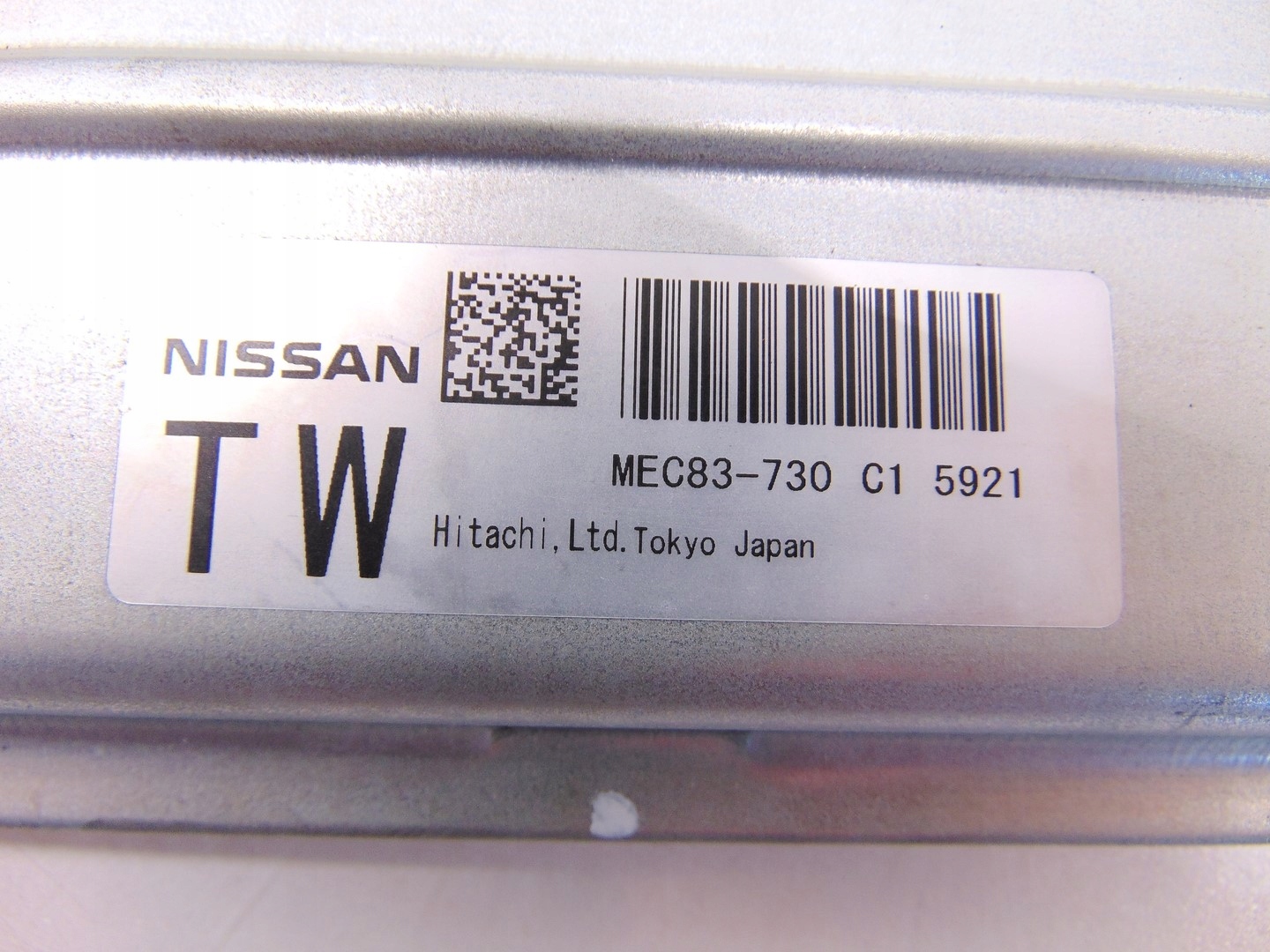 computer control unit NISSAN MURANO Z50 3.5 MEC83-730