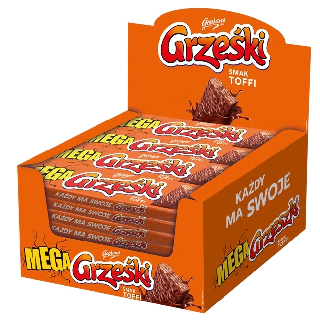 Levně Grześki karamel 48g x 36