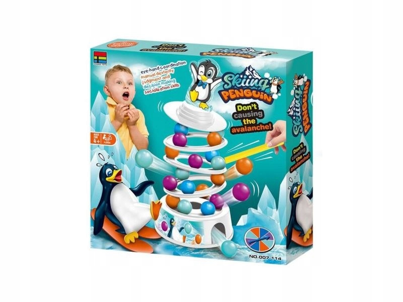 

Gra Zręcznościowa Pingwin Na Nartach, Pingwinek Na