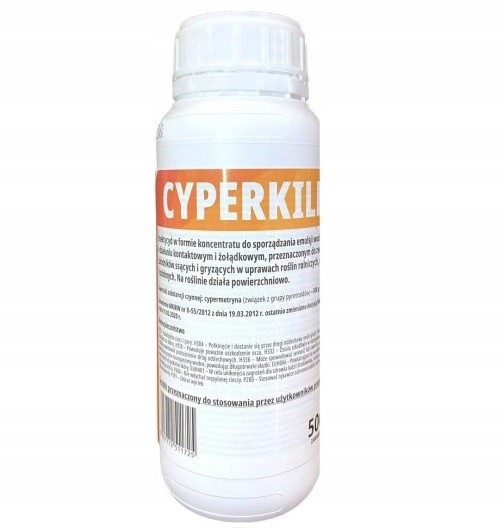 

Środek owadobójczy Upl Cyperkill Max 500 Ec 500 ml