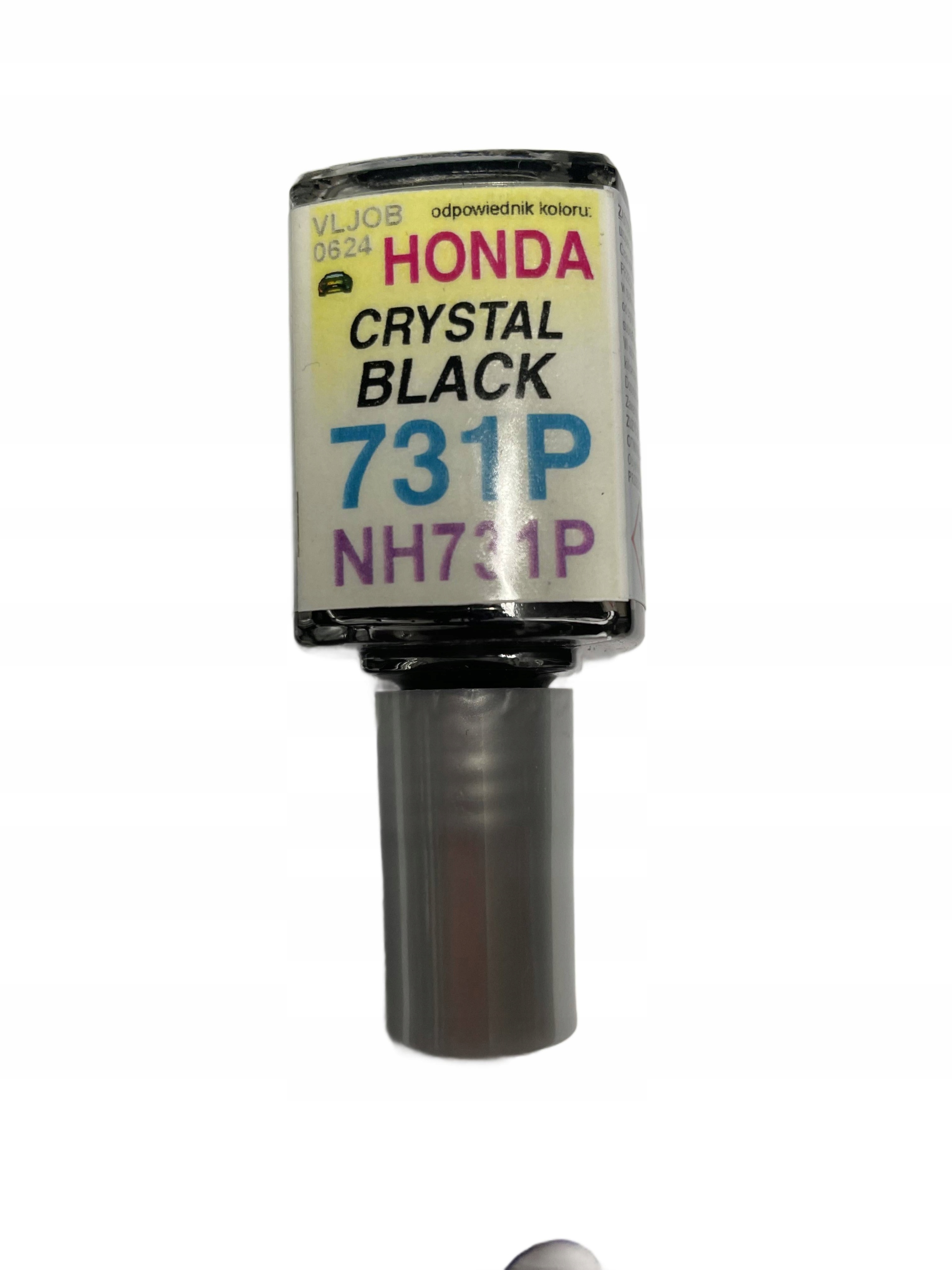 ARASYSTEM LAKIER ZAPRAWKOWY 731P CRYSTAL BLACK 10ML VLJOB HONDA