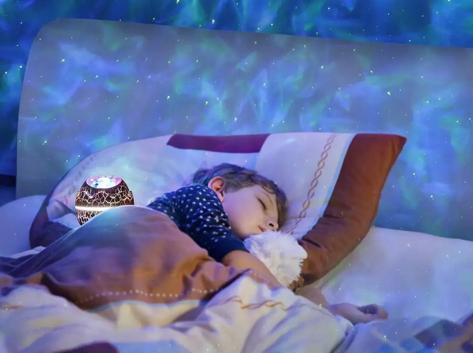 PROJEKTOR GWIAZD LAMPKA NOCNA RZUTNIK LED JAJO DINOZAURA DLA DZIECI PREZENT Producent Mik-Star