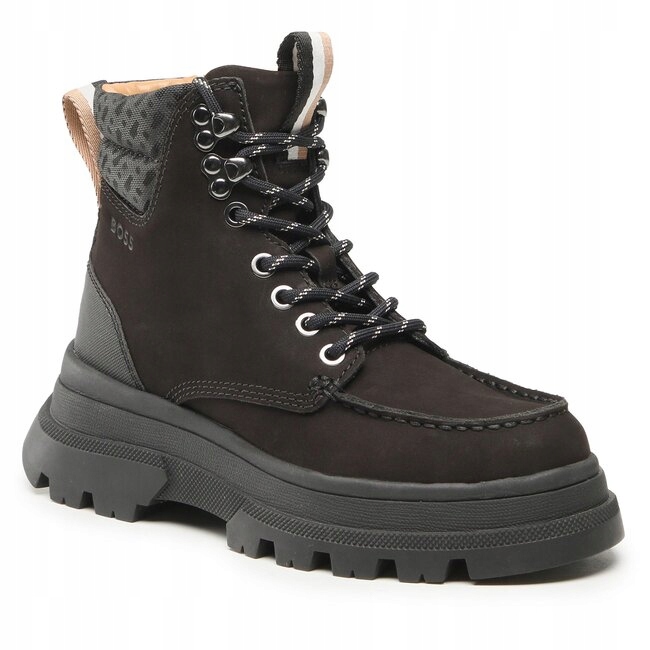 Boss Foster Halb Nuny kožené kotníkové boty pánské 44