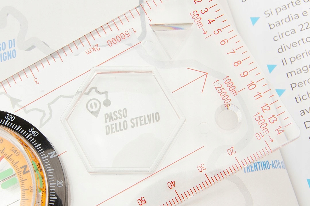 Kompas Mapowy Busola COMET Lupa Mapnik KP008 Model KP008