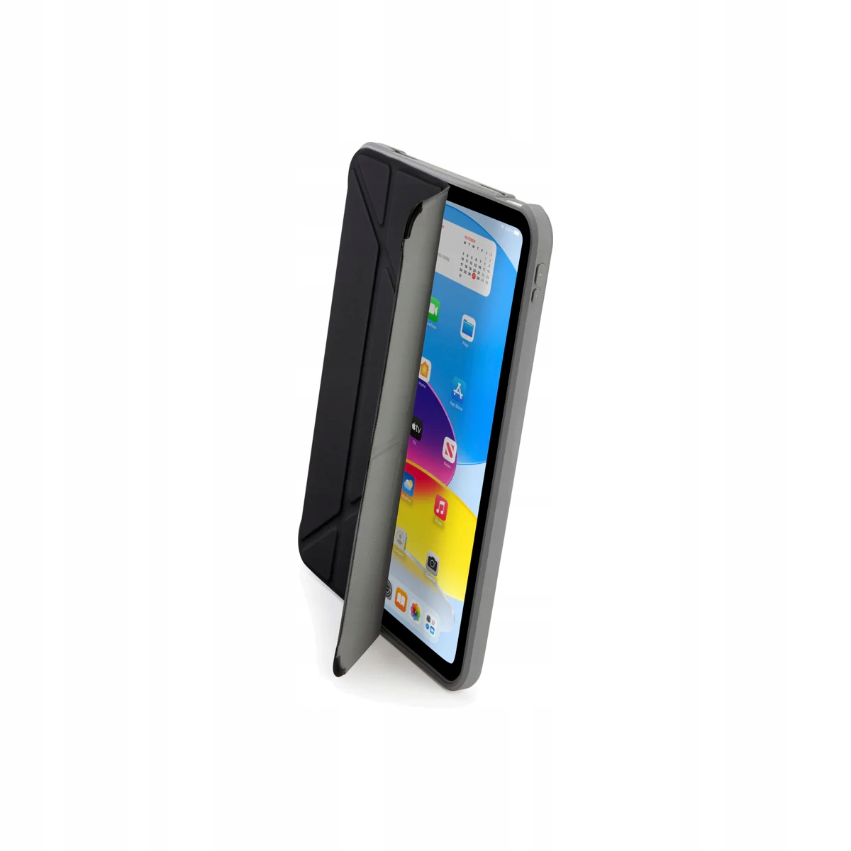 Polohovatelné pouzdro pro iPad 10. gen Pipetto Origami Shield černé