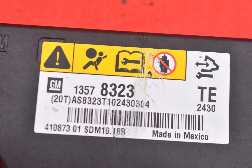 SENSOR modulo airbag airbag 13578323 SAAB 9-5 95 2 II NG 10-12