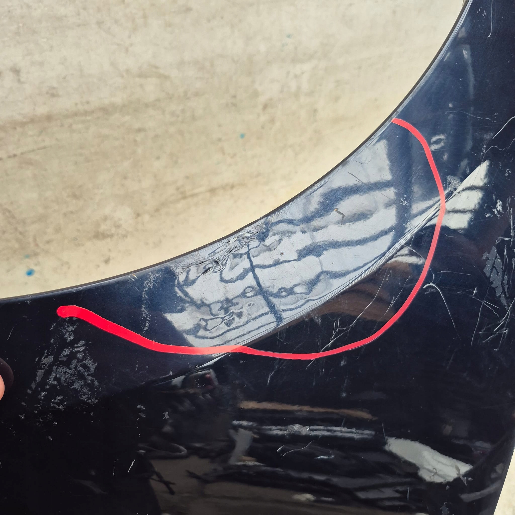 RENAULT MEGANE III 3 08-16 fender front front right
