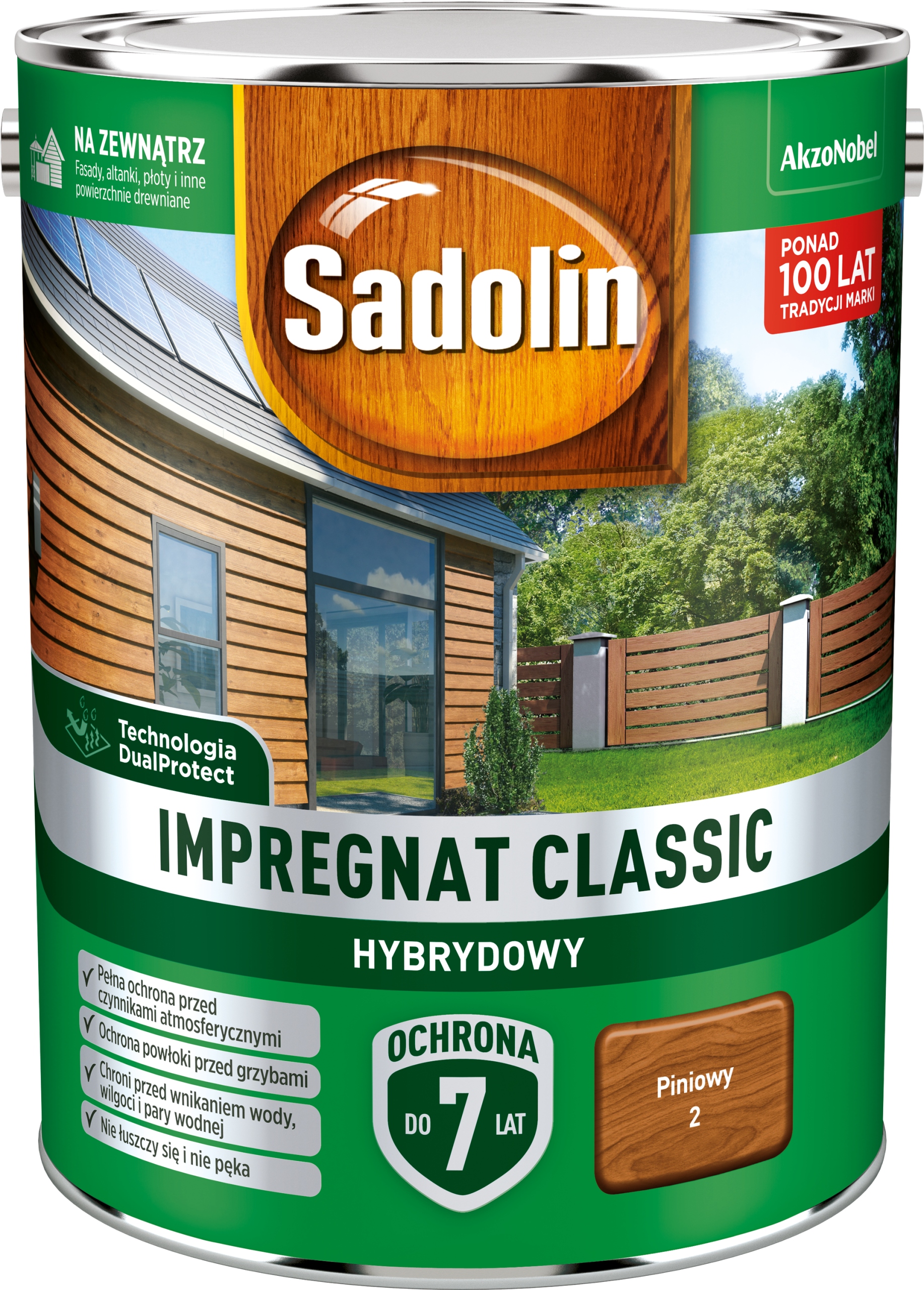 Impregnat do drewna Sadolin Classic hybrydowy Pinia 4,5L